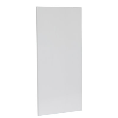 WALLKITCHENS 12" W x 0.75" D Medium Density Fiberboard (MDF) Ready-to-Assemble Corner Pantry / Tall Cabinet with Soft Close