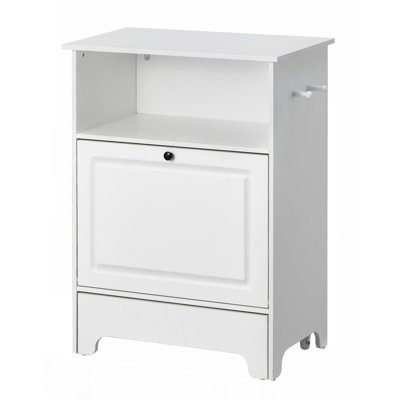 Dog Food And Storage Station With Two Raised Bowls, Ergonomic Design To Comfortable Pet Eating, Detachable Drawer For Water, Spacious All Items, Easy Assemble Keep Clean, Nice White Finish Feeding 2