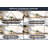 Hanging Pot Rack Ceiling Mount Cookware Organizer With 12 Hooks