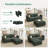Bouley  Corduroy Modular Sectional Sofa L-shaped Cloud Couch-2136135633