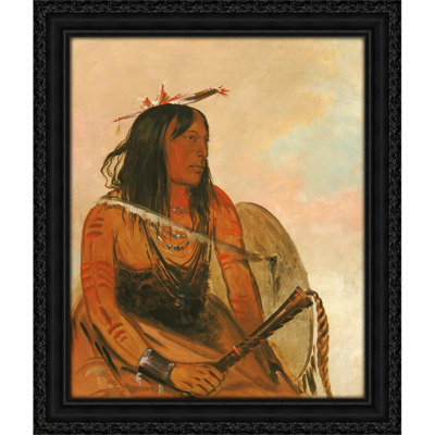 Ish-A-Ro-Yeh, Celui qui porte un loup, un brave distingué (1834)