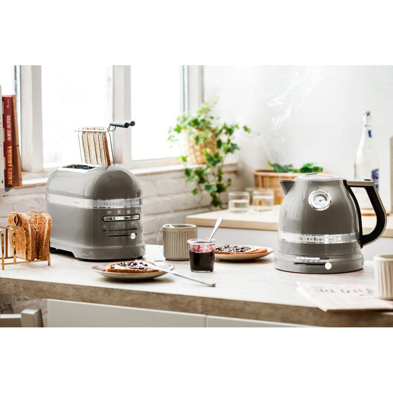 KitchenAid, Artisan 1.5L Dual-walled Multi-temperature Kettle, Silver