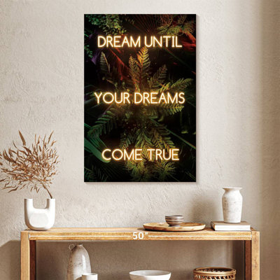 Tergel Dream Until Your Dreams Come True Neon