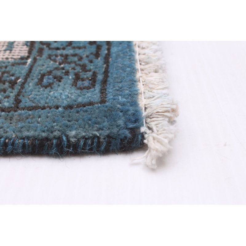 Tapis bleu à transition de couleur 8 po 2 po x 11 po 0 po