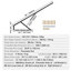 Bed Lift 59x79 in Compatible Bed Size 309 lbs Load DIY Wall Bed Hardware