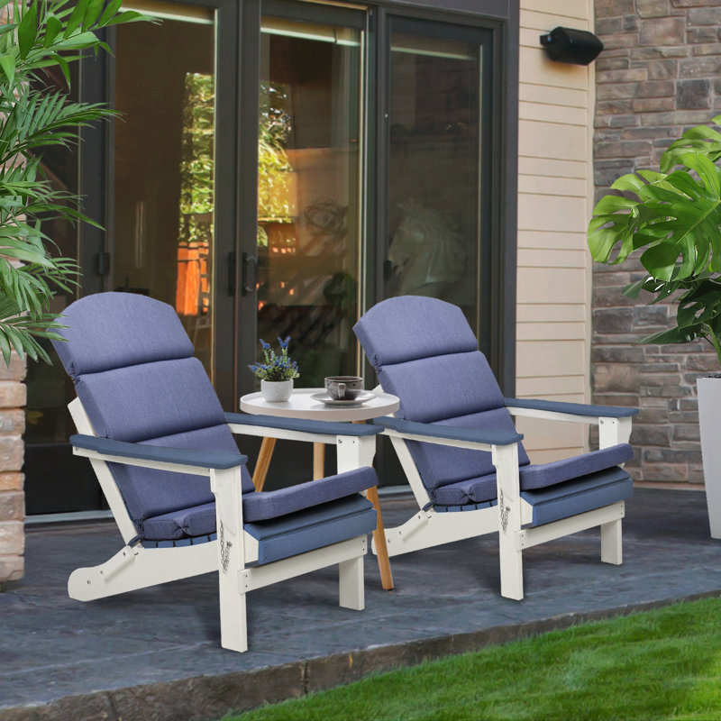  Coussin de chaise Adirondack, Bleu Chambray