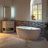 67" x 31.5" Freestanding Soaking Acrylic Bathtub-94318924-100481073