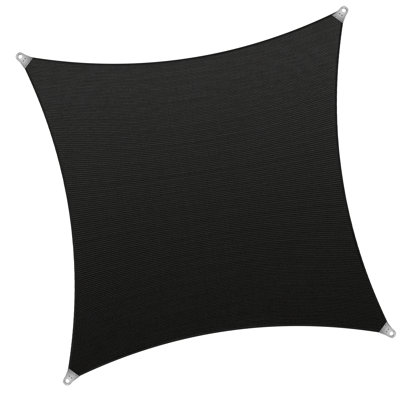Amgo Square Super Ring Sun Shade Sail 260 GSM Heavy Duty