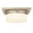 10-in Brushed Nickel LED Flush Mount