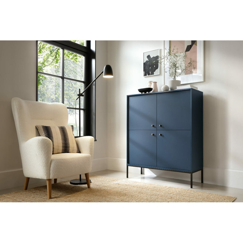 Adefolarin 103.5cm Sideboard, Dark Blue