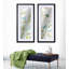« asbury jardin spring matinée », ensemble de 2 reproductions de peintures à l’acrylique encadrées-31761952