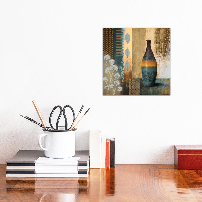 Earthly Pottery I by Michael Marcon - Wrapped Canvas Gallery-Wrapped Canvas Giclée, 30.48cm H x 30.48cm W