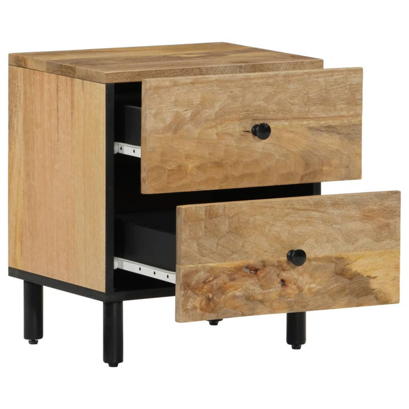 Barkeyville 40cm W Iron Bedside Table