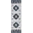 Giselly Southwestern Machine Woven Polypropylene Area Rug in Navy/Ivory-88763725