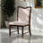 Transitional Style 2Pc Side Armless Chair