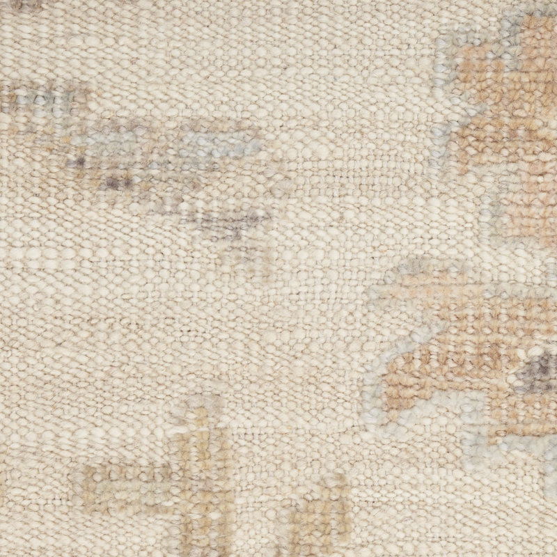 Tapis ivoire rétro 8 pi x 10 pi Nourison Teruyo, Rectangulaire 8 pi x 10 pi