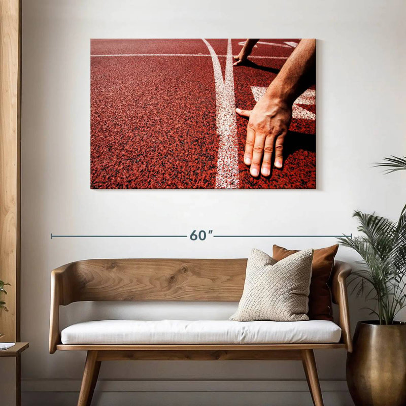 Sireci Starting Line, 30" H x 45" W
