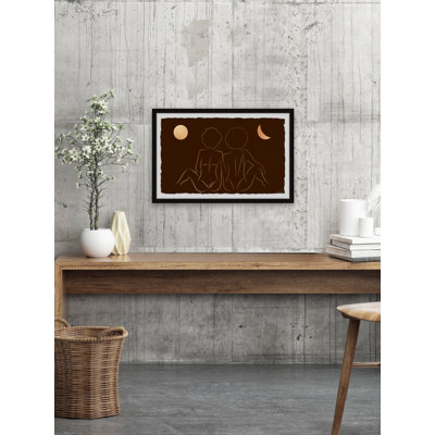 My Moon 1 Piece Single Picture Frame Painting