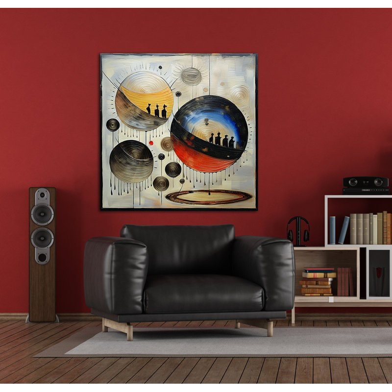 Anybody Out There, 30" H x 30" W