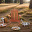 Chaise Adirondack en bois pour enfants