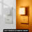 Amber LED Plug-In Night Light, Automatic Dusk To Dawn-118823611