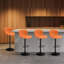 Tabouret de bar rotatif à hauteur ajustable Illyas-623432857-623432853