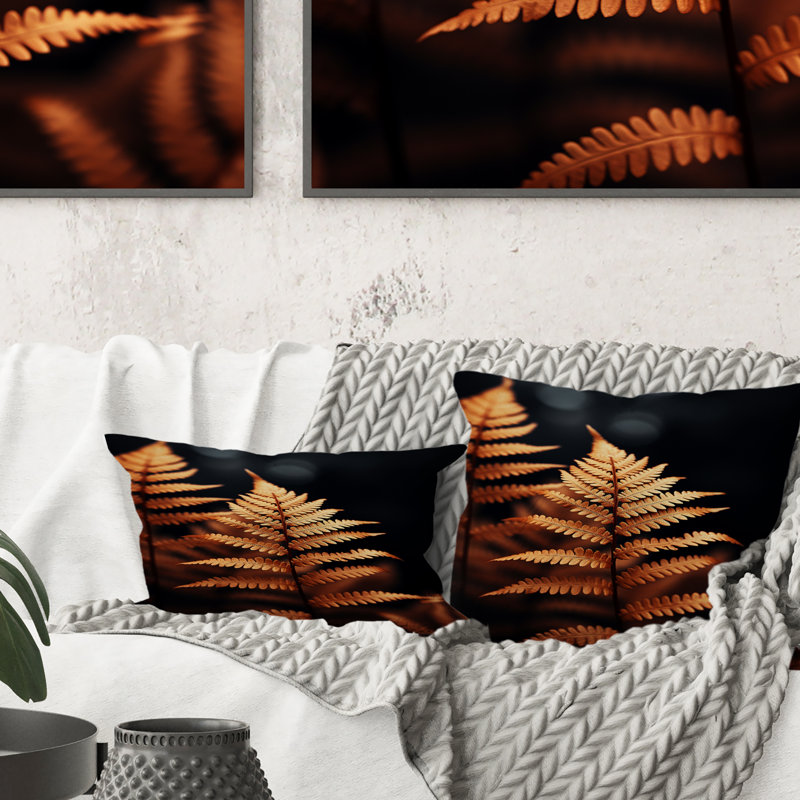 Coussin Ferns Copper Glow II - Ferns