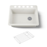 Riverby 27" Undermount Single-Bowl Workstation Kitchen Sink