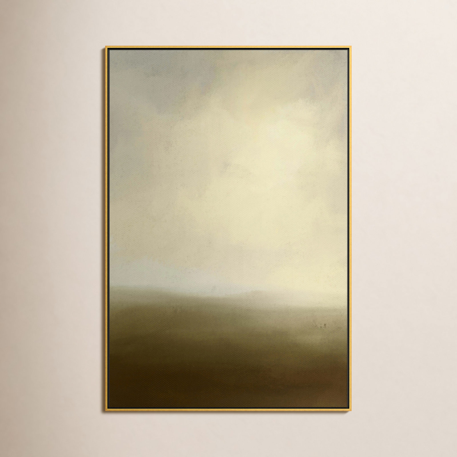 The Moors, 41.5" W x 61.5" H, Gold