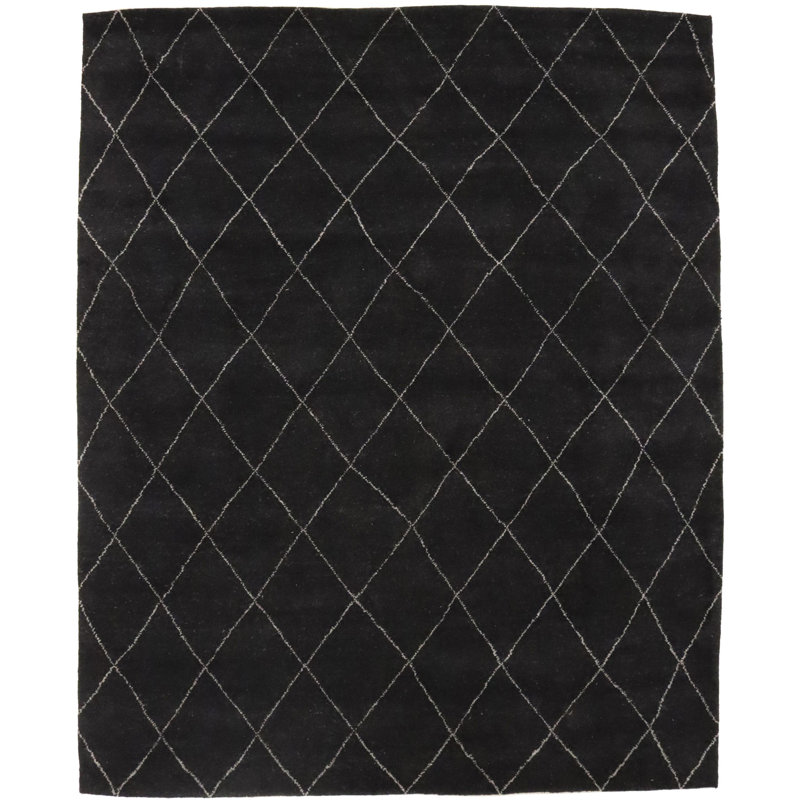 Wool Geometric Indoor Rug