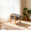 Chaise longue moderne et réglable, avec hauteur de siège réglable et réglage de l'angle lombaire à trois niveaux, convient au salon, à la chambre à coucher, au bureau et au grenier