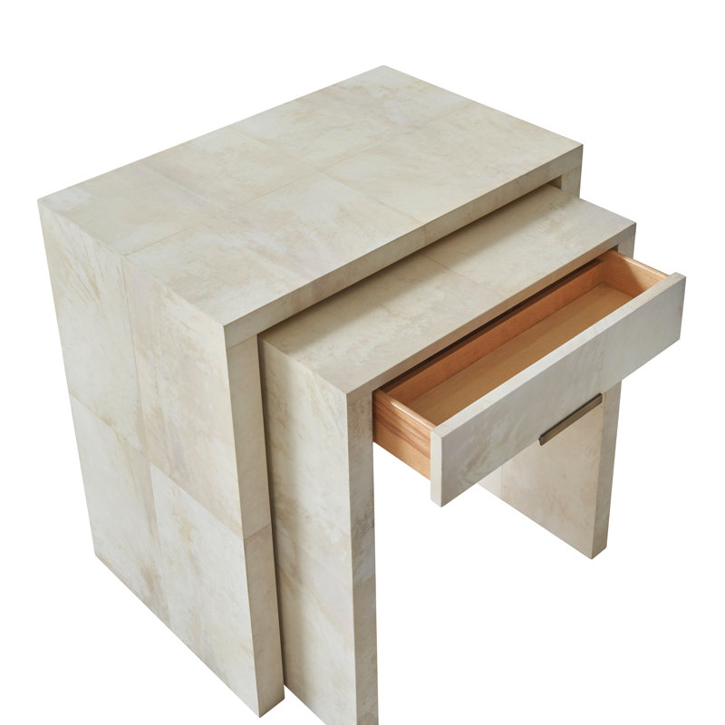 Solid Wood End Table
