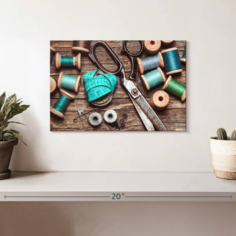 Senne Sewing, 8" H x 12" W