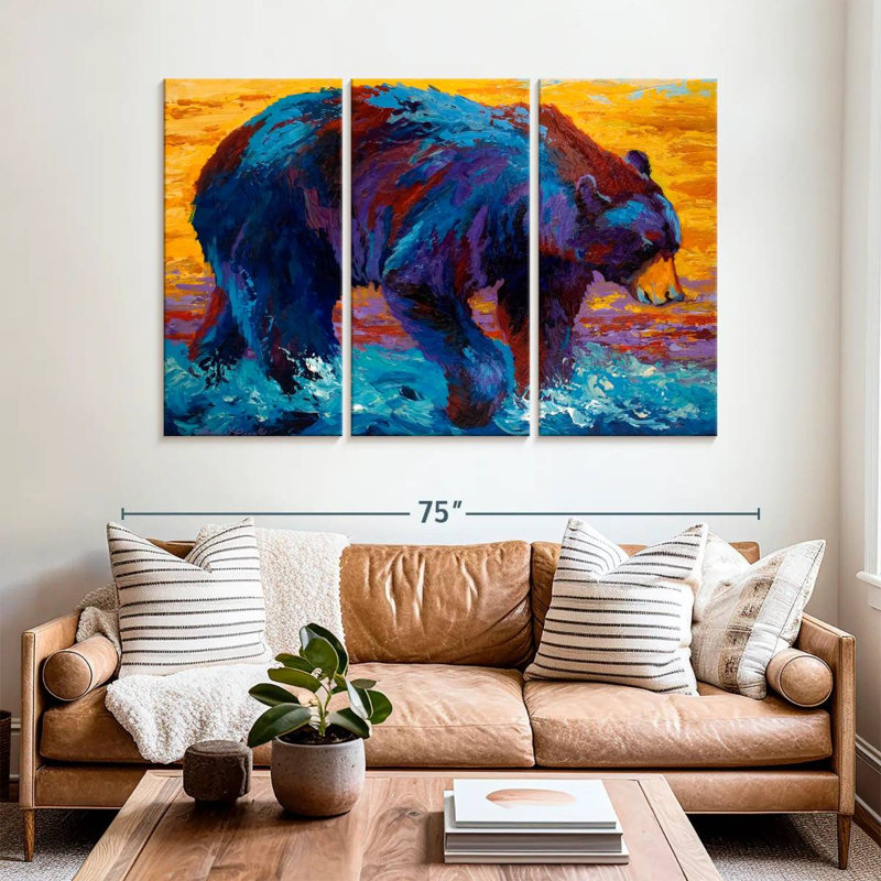 Brampt Rivers Edge II, 42" H x 65" W