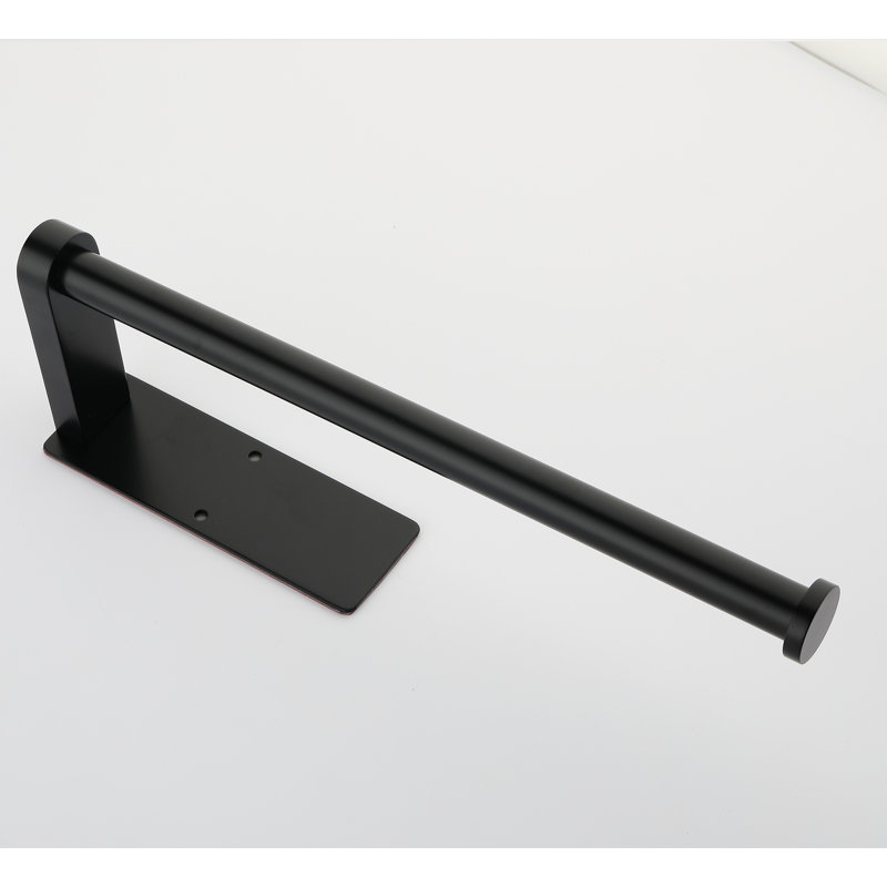 2 Pack Wall Mount Paper Towel Holder, Matte Black