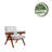 Jackielyn Fabric Accent Chair with Rubberwood Legs-785934708