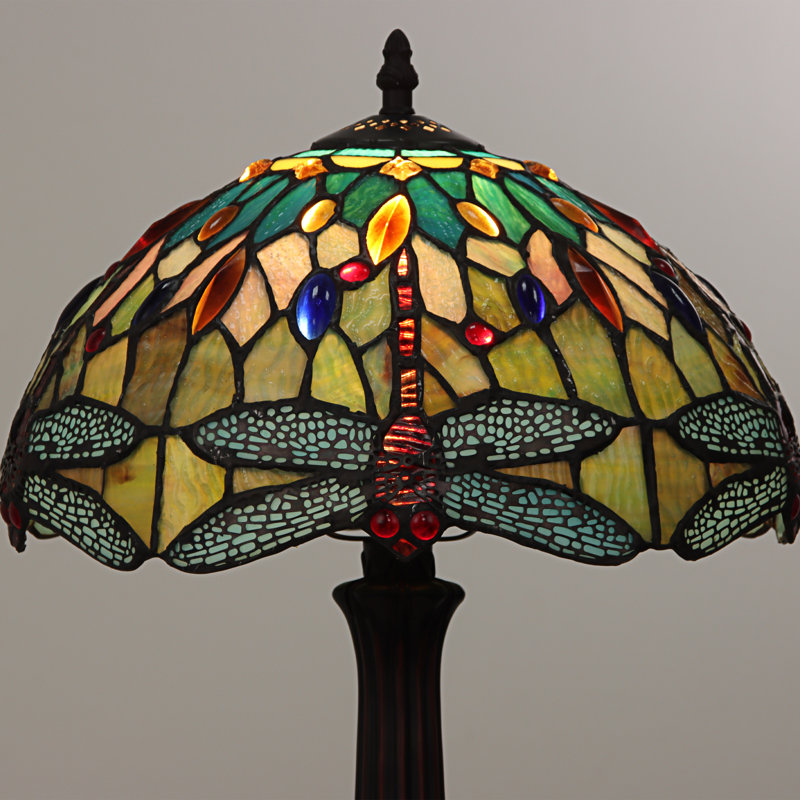 Lucetten Resin Table Lamp, Blackish Bronze
