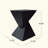 Charming Lightweight Concrete Side Table With Twisted Hourglass Structure-2084048456