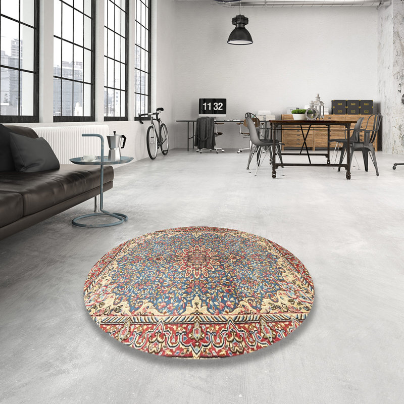Oriental Indoor Rug, Round 8'