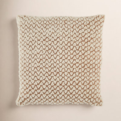 Toulon Embroidered Wool Blend Throw Pillow