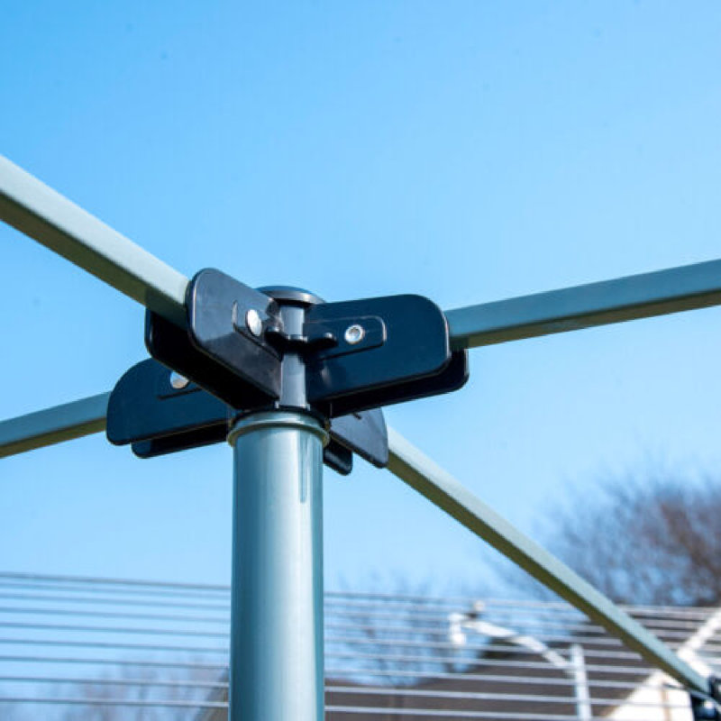 Metal Clothesline Pole