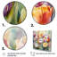 Jardin des tulipes - art mural tulipe-88544966-88544968