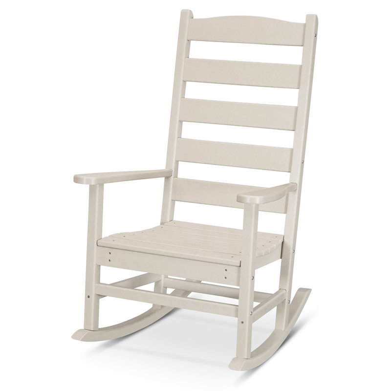 POLYWOOD Rocker Rocking Chair, Sand