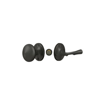Deltana SDL980U10B Storm Door Latch, Round, Tubular Lock in Oil-rubbed Bronze