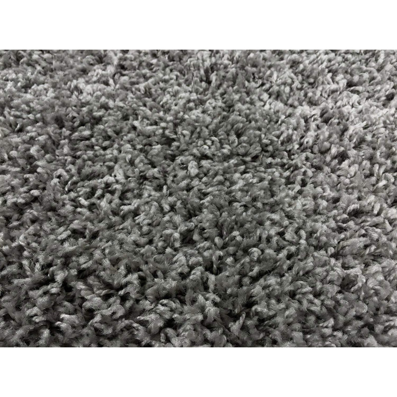 Power Loom Shag Area Rugs with Size and Color Options, Rectangle 6'7" x 9'6"