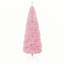 Sapin de Noël artificiel mince de 7 pi avec 818 pointes réalistes, rose