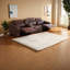 Canapé inclinable électrique confortable, polyester brun foncé, salon moderne