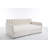 Flora Upholstered Daybed With 2 Drawers, Twin, Ivory Velvet, Ribbed Tufted Backrest, Daybed In Lavish Modern Design