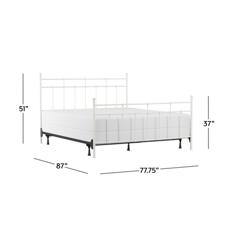 Herrah Metal Bed, King