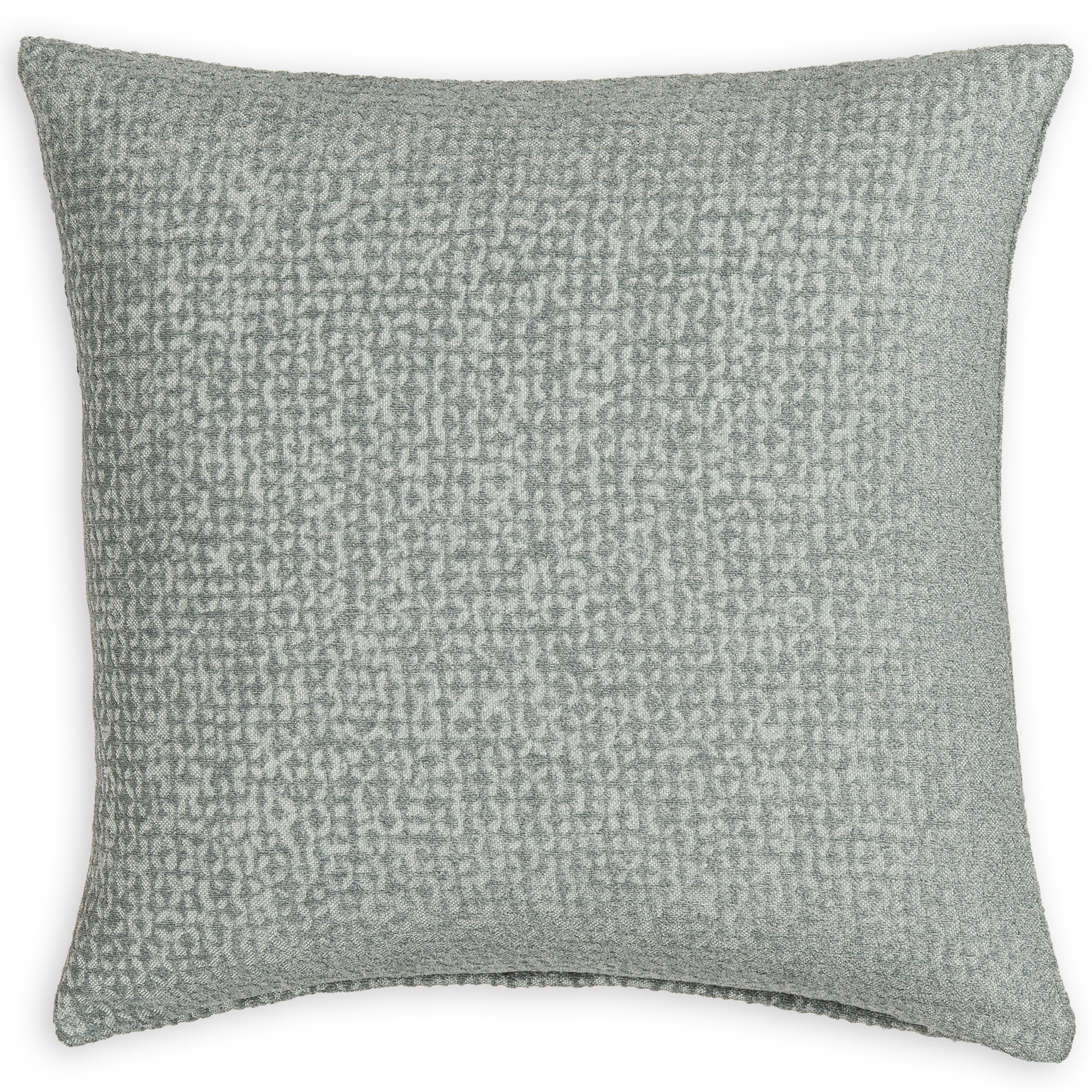 Nimbus Geo Accent Pillow, Blue, Feather